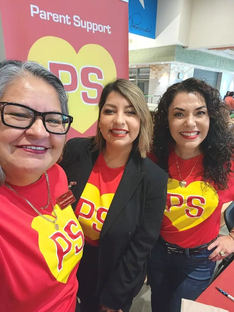 Parent Support team at an Austin ISD event